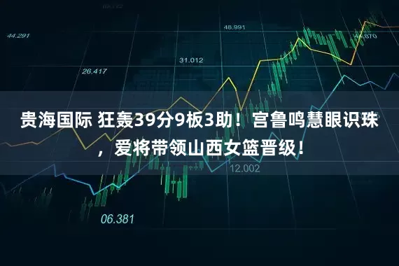 贵海国际 狂轰39分9板3助！宫鲁鸣慧眼识珠，爱将带领山西女篮晋级！
